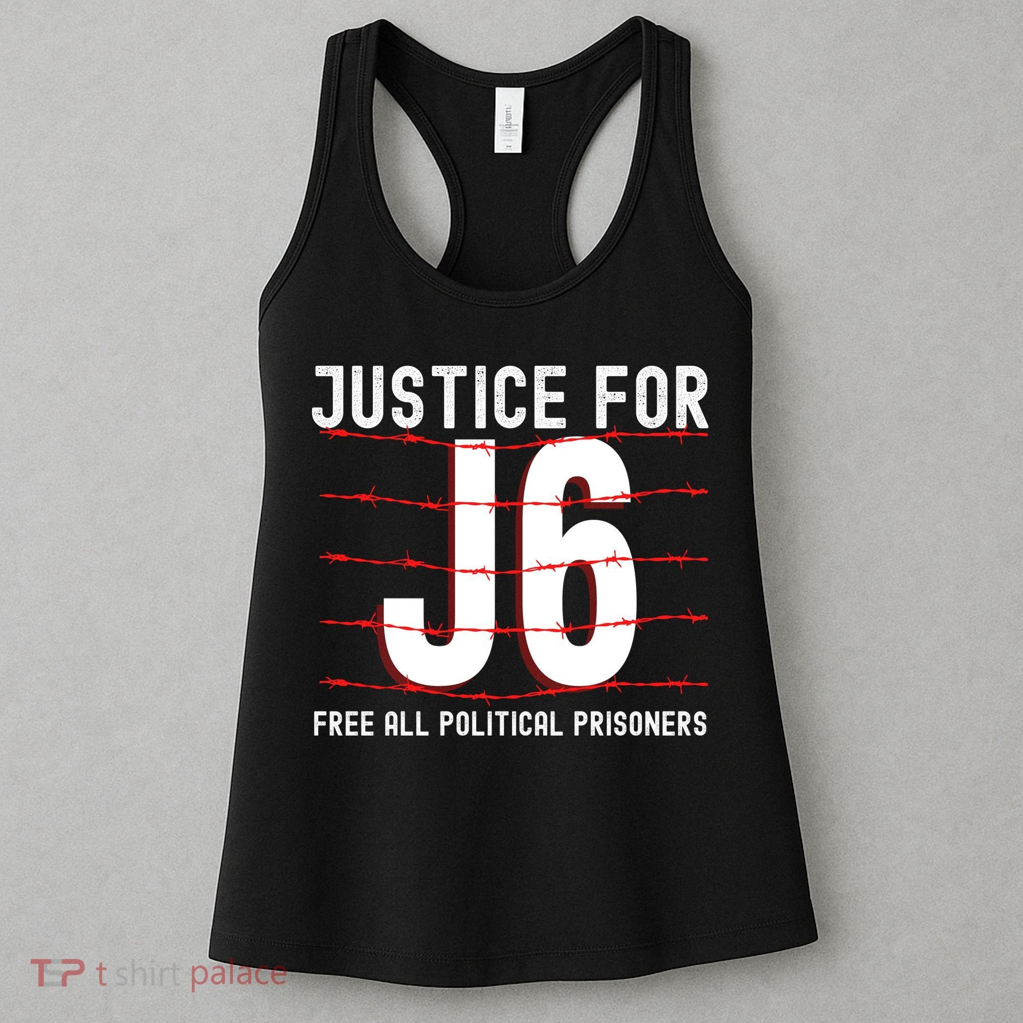 Justice For J6 Conservative Women's Tank Top