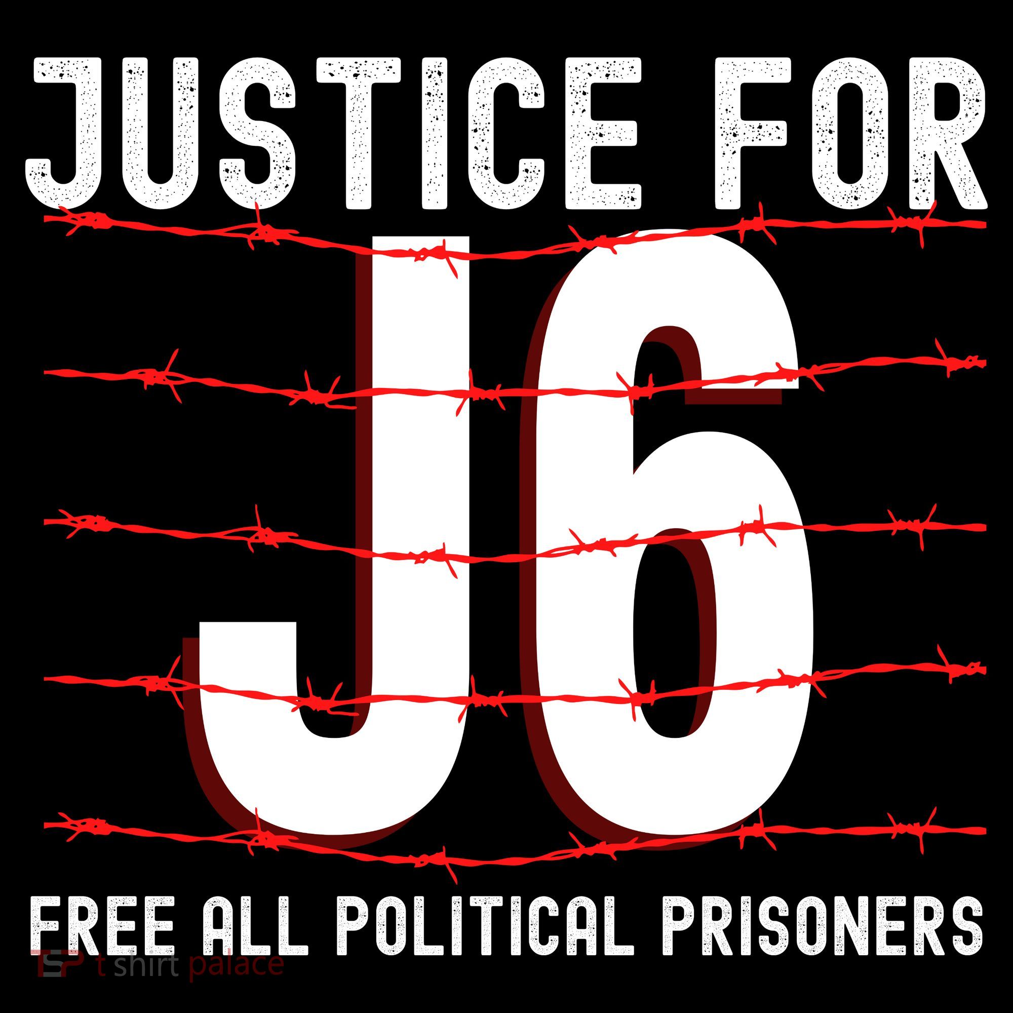 Justice For J6 Conservative Toddler Hoodie