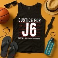 Justice For J6 Conservative Tank Top thumb 4