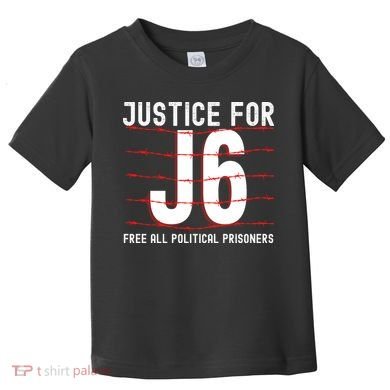 Justice For J6 Conservative Toddler T-Shirt
