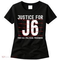 Justice For J6 Conservative Women's T-Shirt thumb 0