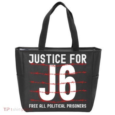 Justice For J6 Conservative Tote Bag