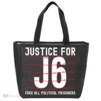 Justice For J6 Conservative Tote Bag thumb 0