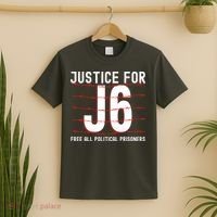 Justice For J6 Conservative T-Shirt thumb 2