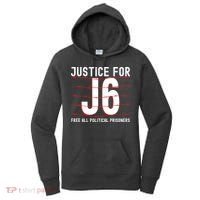 Justice For J6 Conservative Women's Hoodie thumb 0