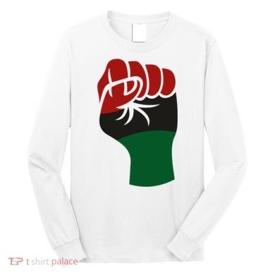 Juneteenth Fist Long Sleeve Shirt