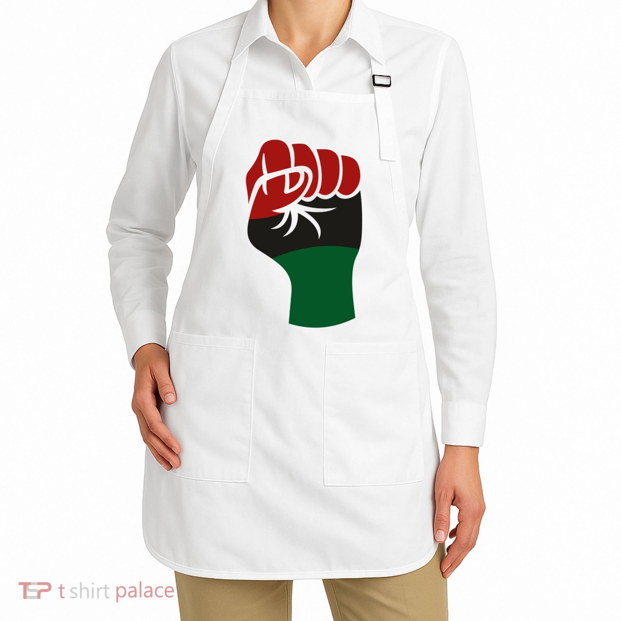 Juneteenth Fist Apron