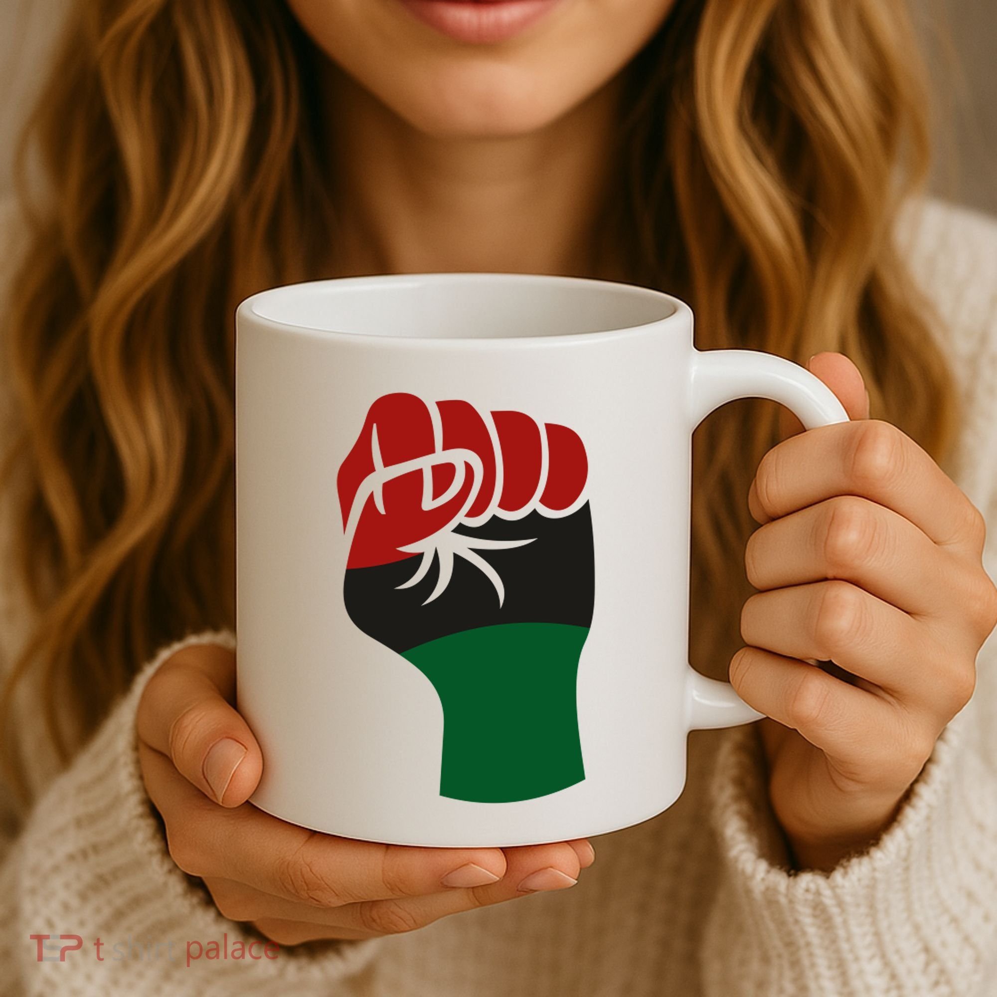 Juneteenth Fist Coffee Mug