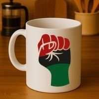 Juneteenth Fist Coffee Mug thumb 4