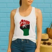 Juneteenth Fist Women's Tank Top thumb 2