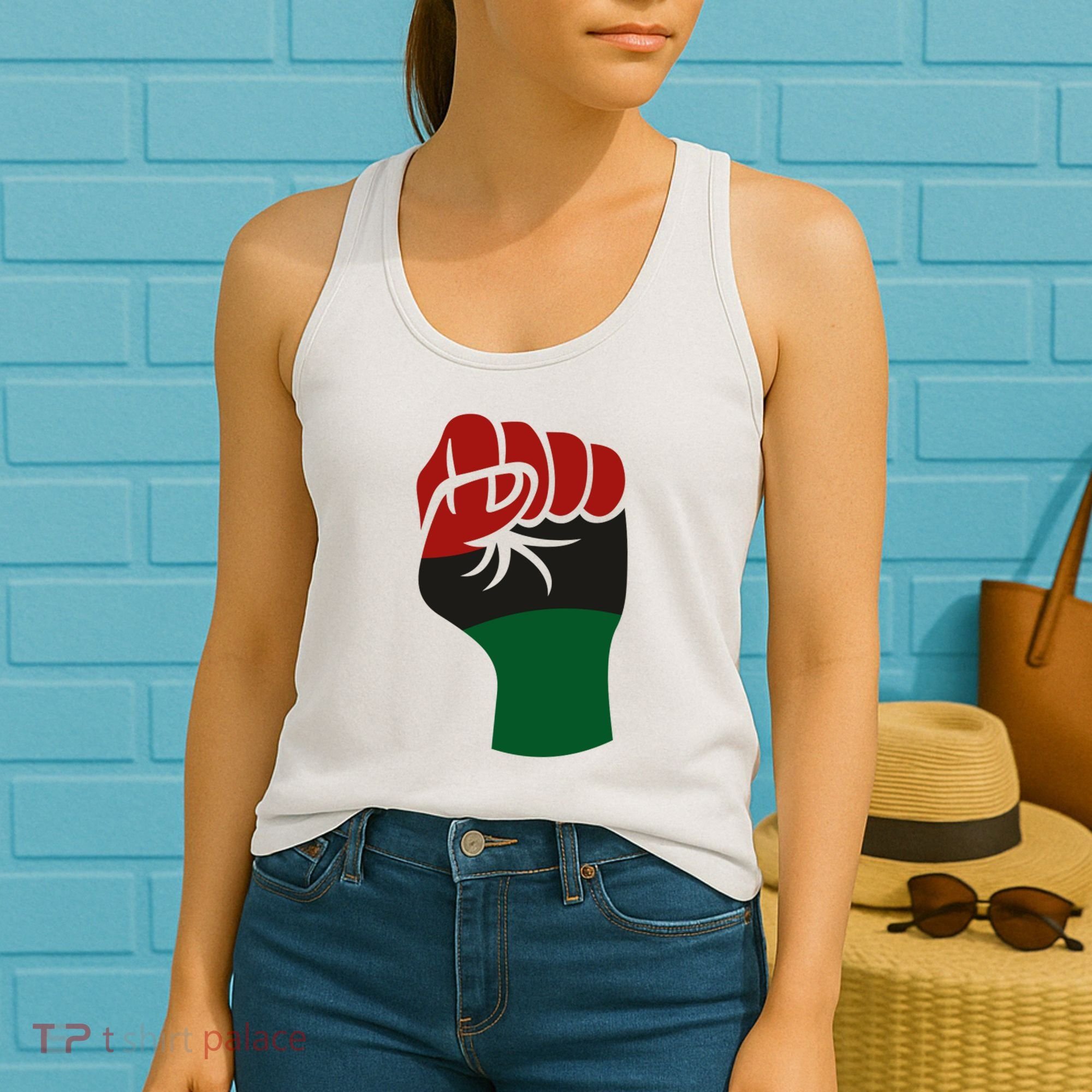 Juneteenth Fist Women's Tank Top