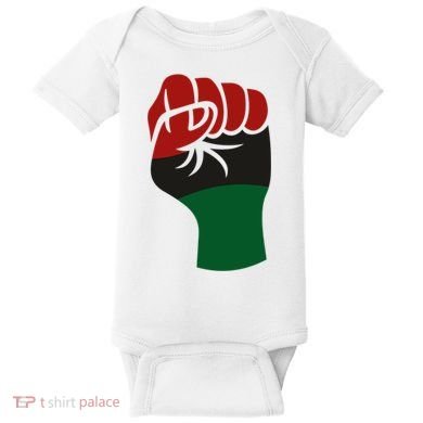 Juneteenth Fist Baby Bodysuit