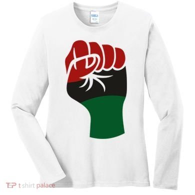 Juneteenth Fist Women's Long Sleeve Shirt