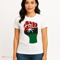 Juneteenth Fist Women's T-Shirt thumb 4