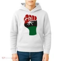 Juneteenth Fist Kids Hoodie thumb 4
