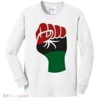 Juneteenth Fist Kids Long Sleeve Shirt thumb 0