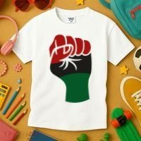 Juneteenth Fist Kids T-Shirt thumb 3