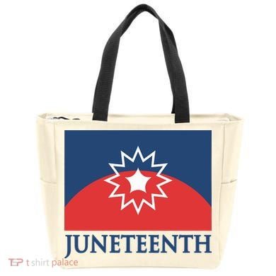 Juneteenth Flag Tote Bag
