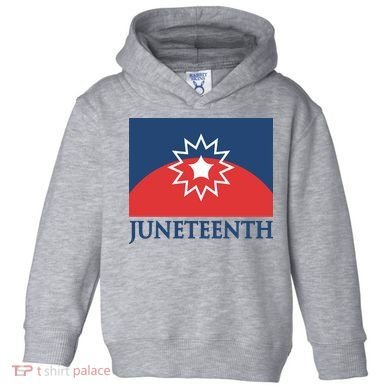Juneteenth Flag Toddler Hoodie