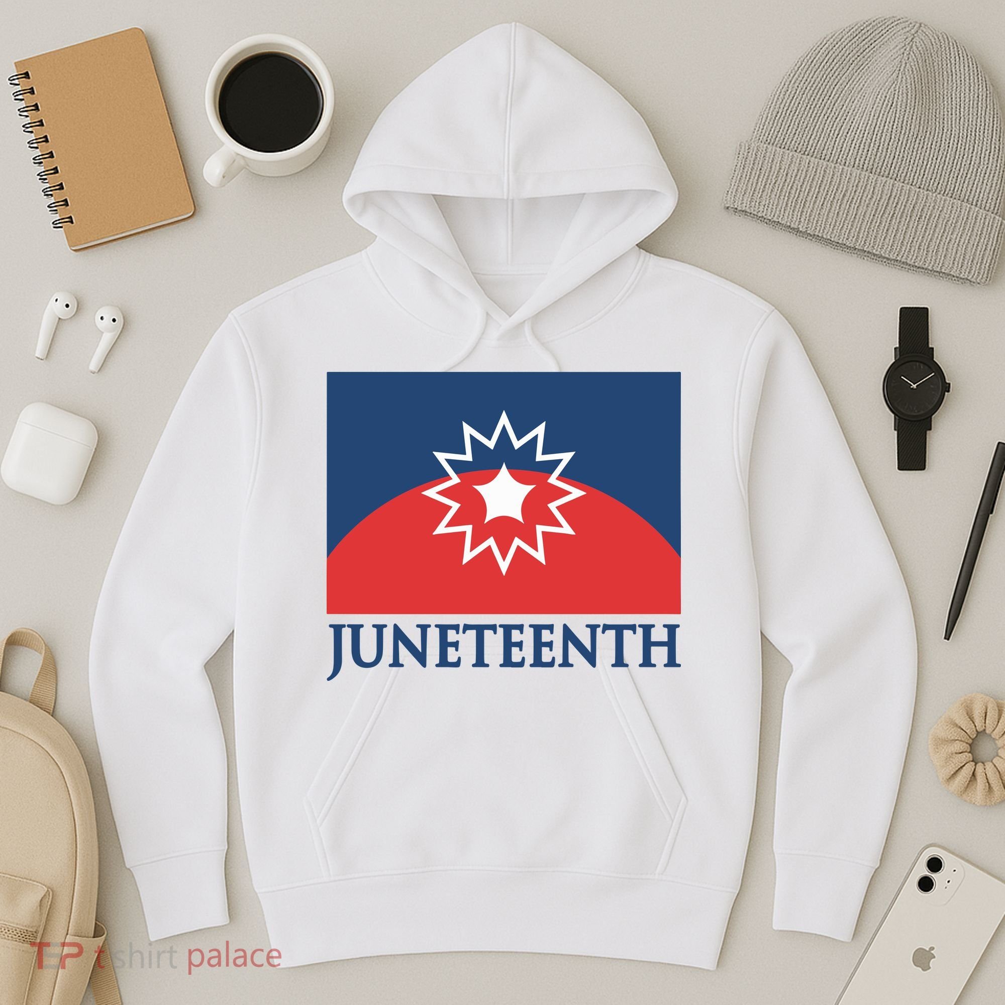Juneteenth Flag Hoodie