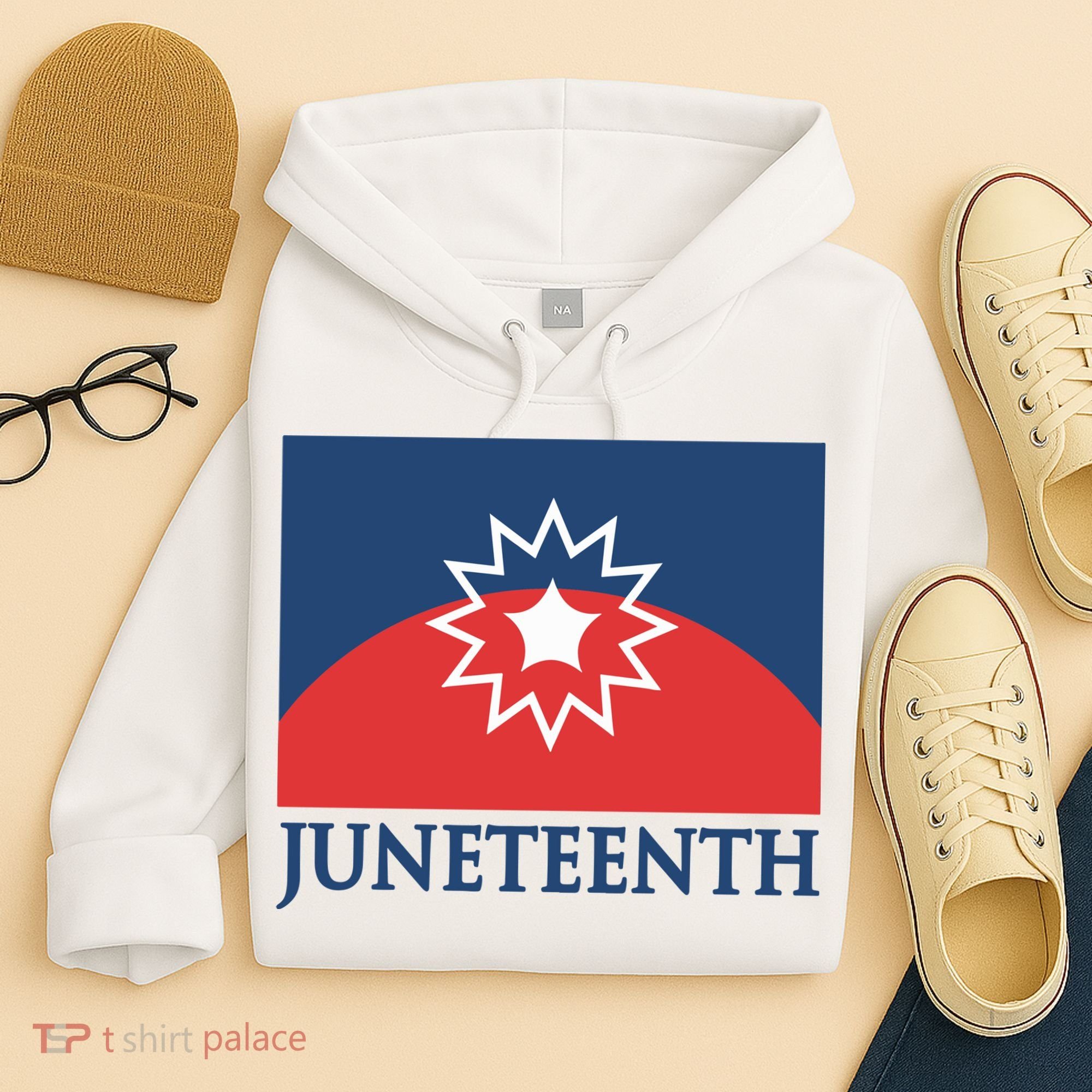 Juneteenth Flag Hoodie