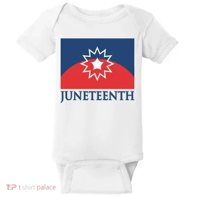 Juneteenth Flag Baby Bodysuit