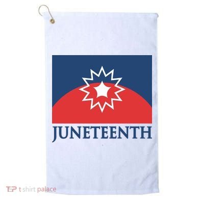 Juneteenth Flag Golf Towel