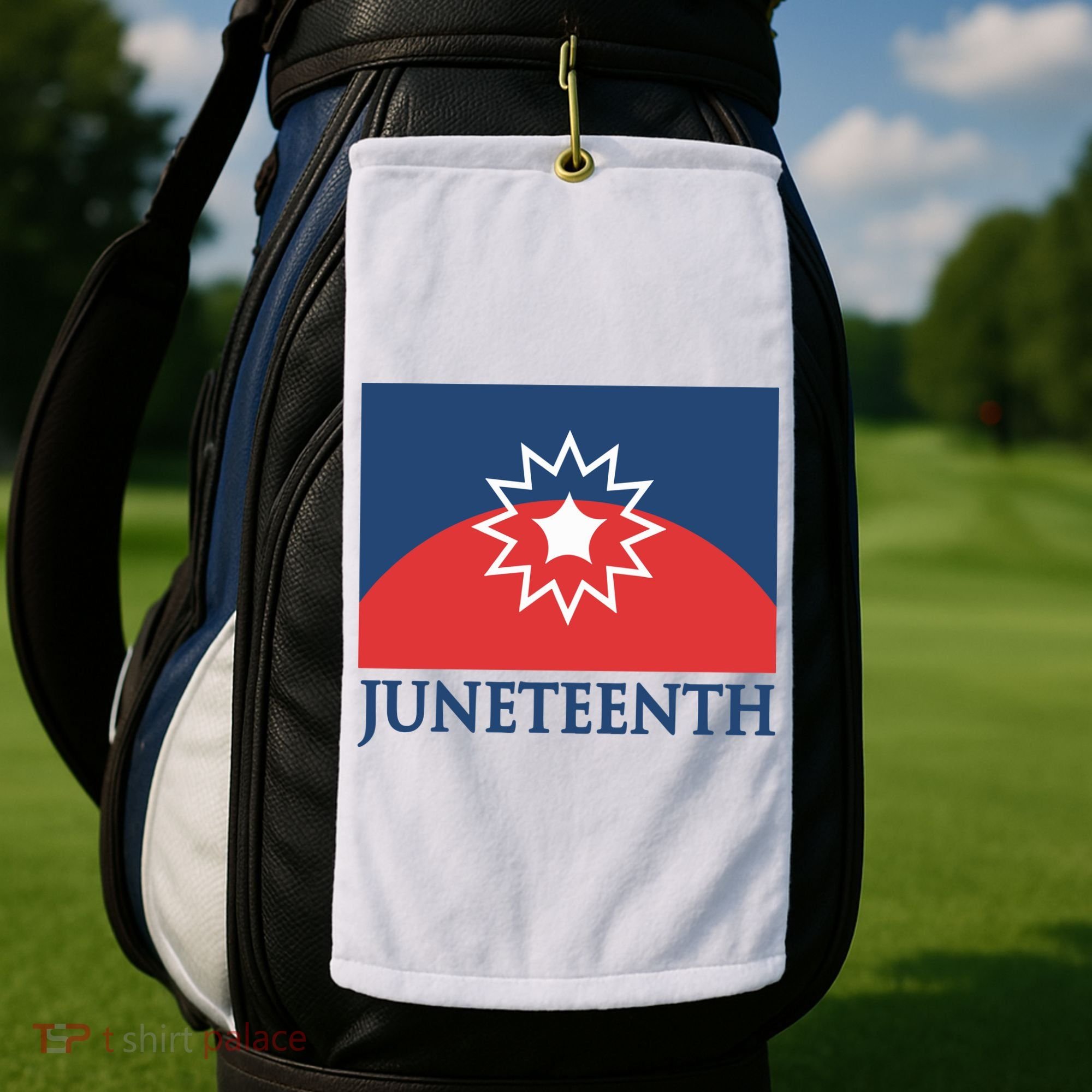 Juneteenth Flag Golf Towel