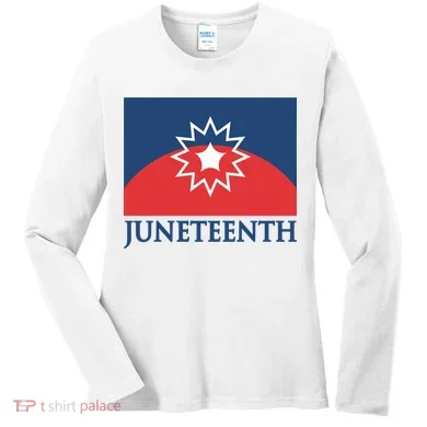 Juneteenth Flag Women's Long Sleeve Shirt