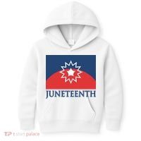 Juneteenth Flag Kids Hoodie thumb 0