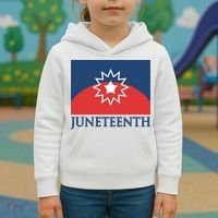 Juneteenth Flag Kids Hoodie thumb 3