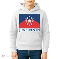 Juneteenth Flag Kids Hoodie thumb 4