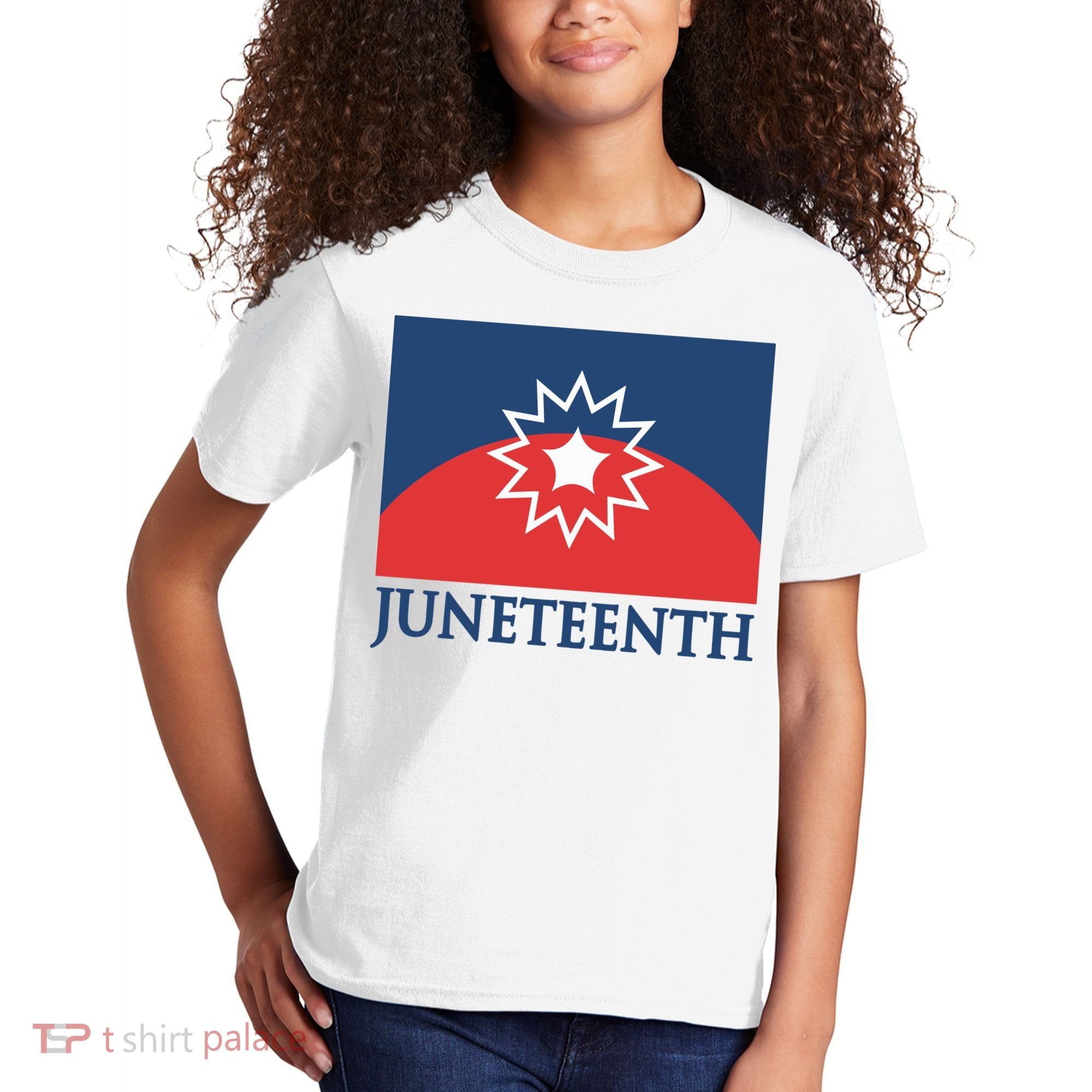 Juneteenth Flag Kids T-Shirt