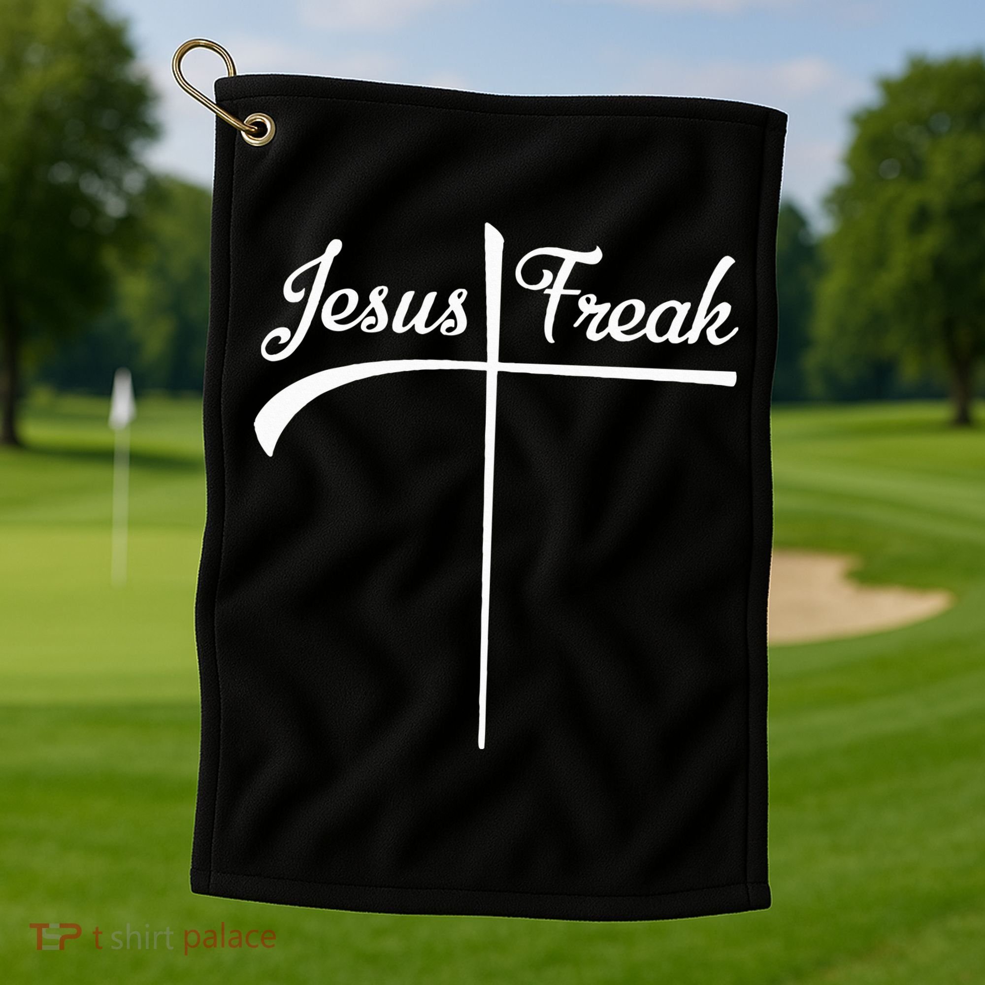 Jesus Freak Golf Towel