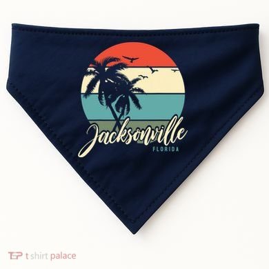 Jacksonville Florida USA-Made Doggie Bandana