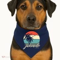 Jacksonville Florida USA-Made Doggie Bandana thumb 1