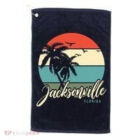 Jacksonville Florida Golf Towel thumb 0