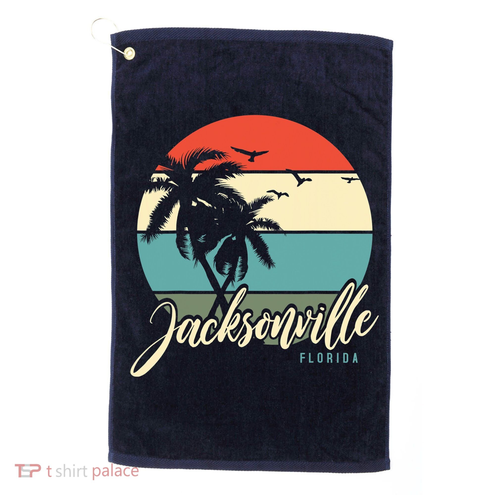 Jacksonville Florida Golf Towel