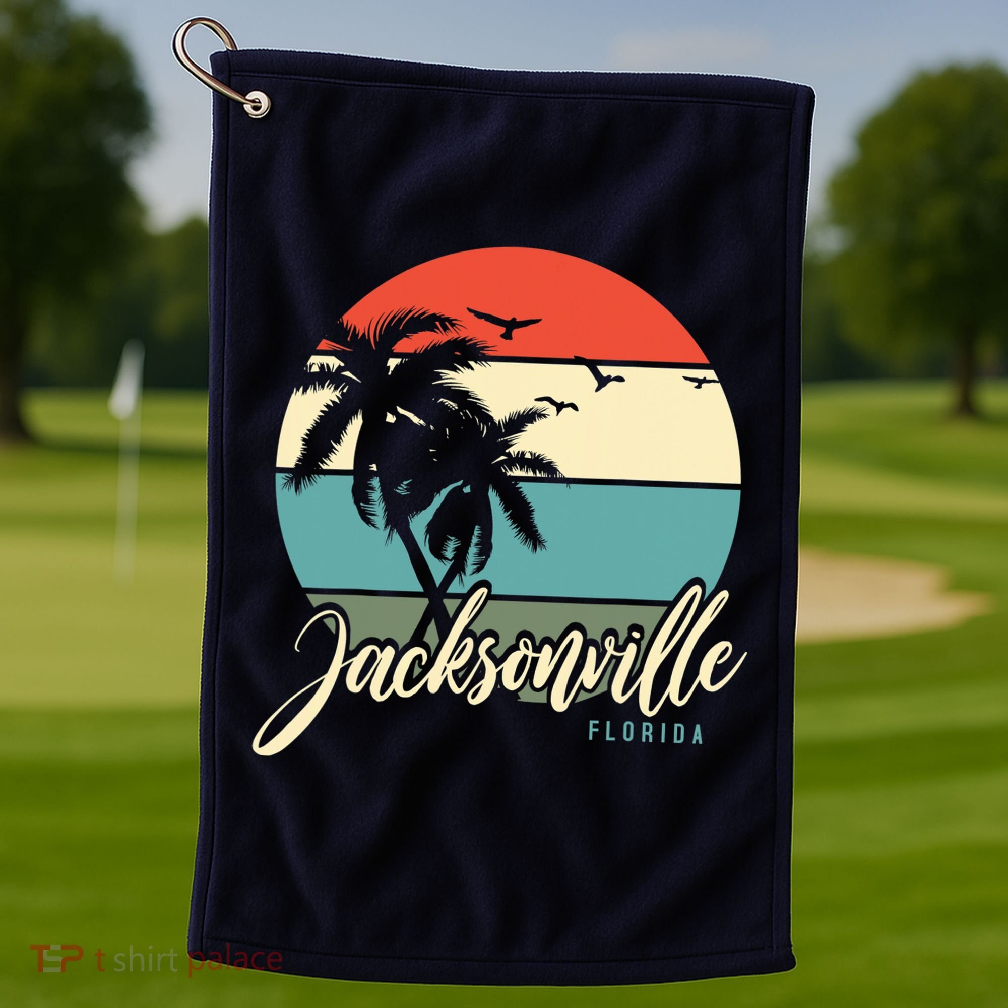Jacksonville Florida Golf Towel