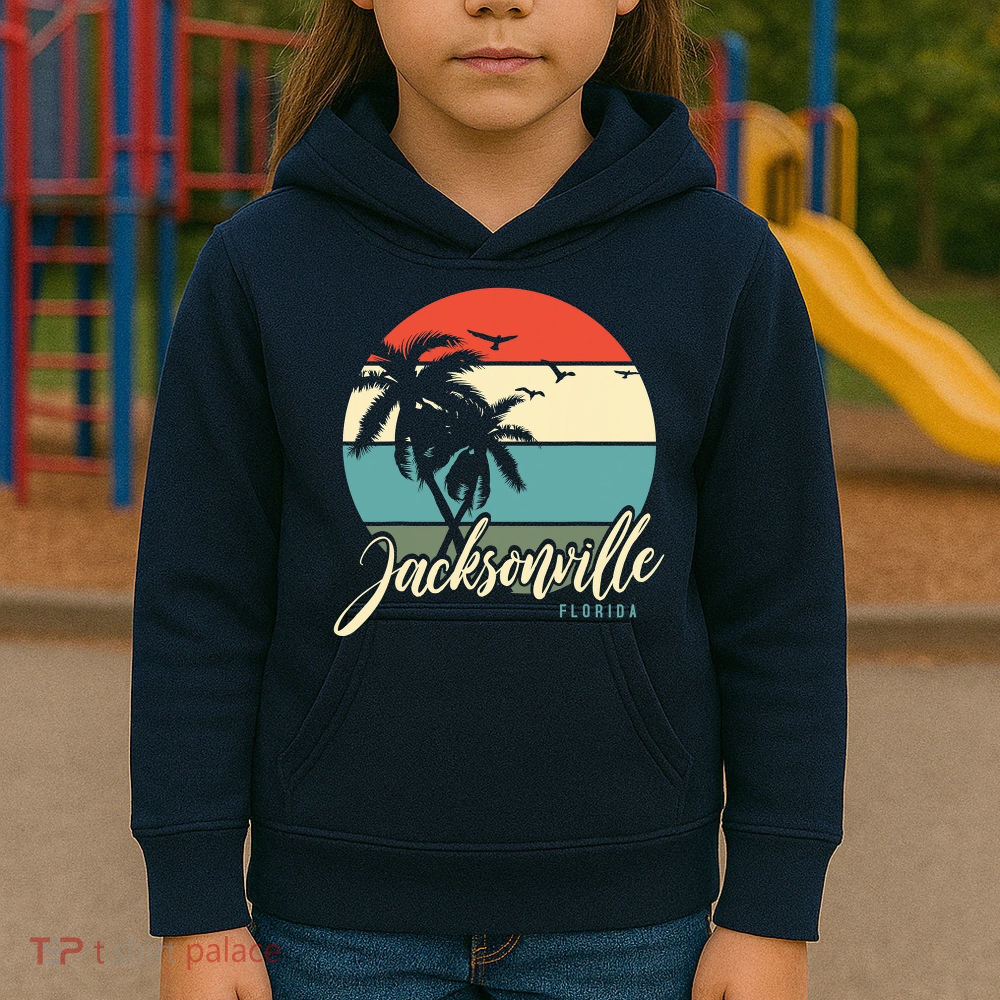 Jacksonville Florida Kids Hoodie