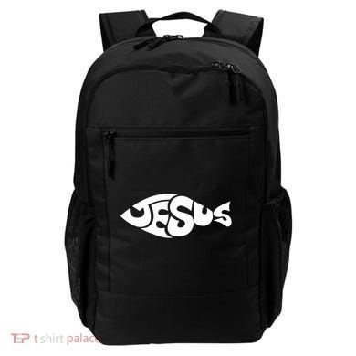 Jesus Fish Backpack