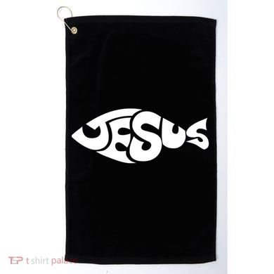 Jesus Fish Golf Towel