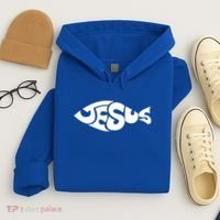 Jesus Fish Hoodie thumb 4