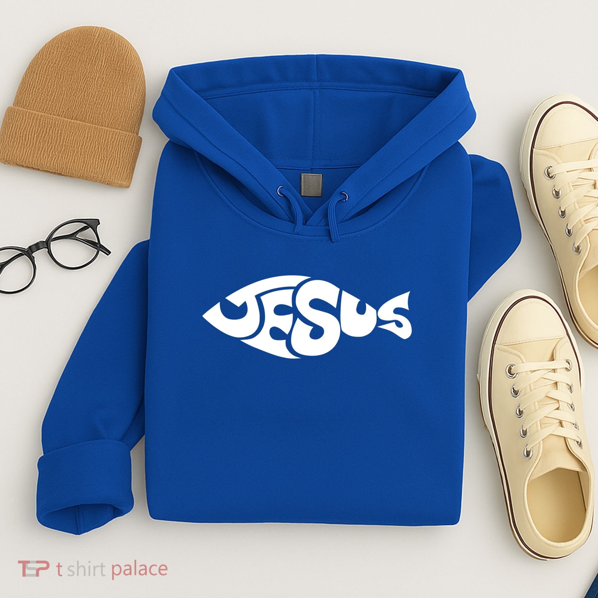 Jesus Fish Hoodie