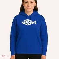 Jesus Fish Hoodie thumb 5