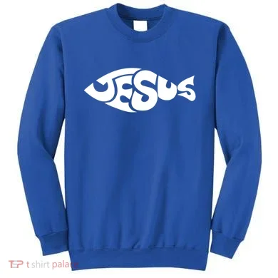 Jesus Fish Sweatshirt