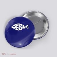 Jesus Fish Button thumb 0