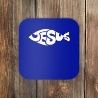 Jesus Fish Coaster thumb 0