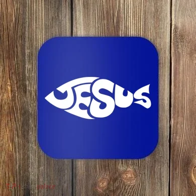 Jesus Fish Coaster