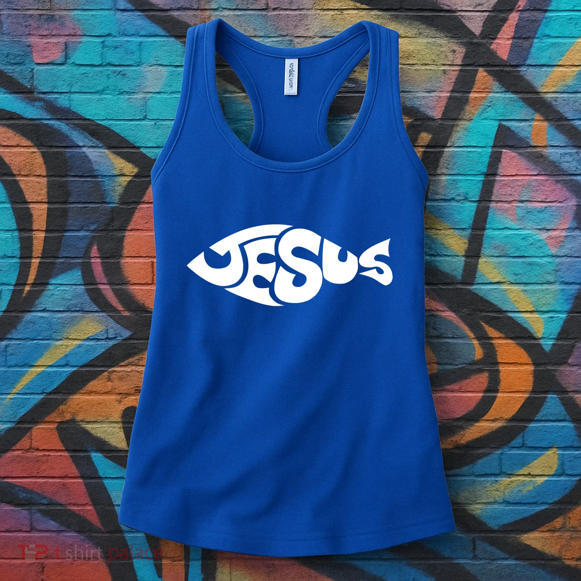 Jesus Fish Women's Tank Top
